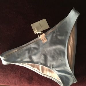 Brand nwt cupshe never worn swim baby blue bottom